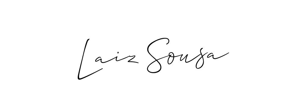 Similarly Allison_Script is the best handwritten signature design. Signature creator online .You can use it as an online autograph creator for name Laiz Sousa. Laiz Sousa signature style 2 images and pictures png