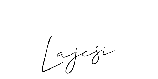 Here are the top 10 professional signature styles for the name Lajcsi. These are the best autograph styles you can use for your name. Lajcsi signature style 2 images and pictures png