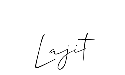 Make a beautiful signature design for name Lajit. Use this online signature maker to create a handwritten signature for free. Lajit signature style 2 images and pictures png