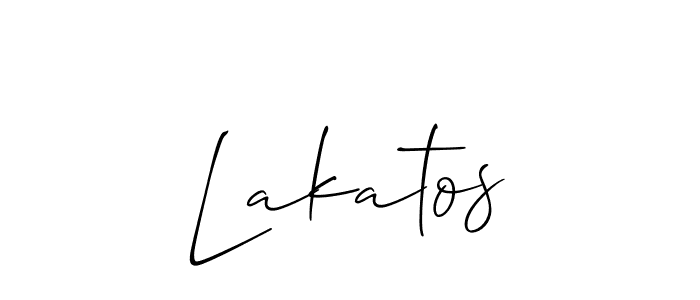 Also You can easily find your signature by using the search form. We will create Lakatos name handwritten signature images for you free of cost using Allison_Script sign style. Lakatos signature style 2 images and pictures png
