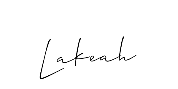 Make a beautiful signature design for name Lakeah. Use this online signature maker to create a handwritten signature for free. Lakeah signature style 2 images and pictures png