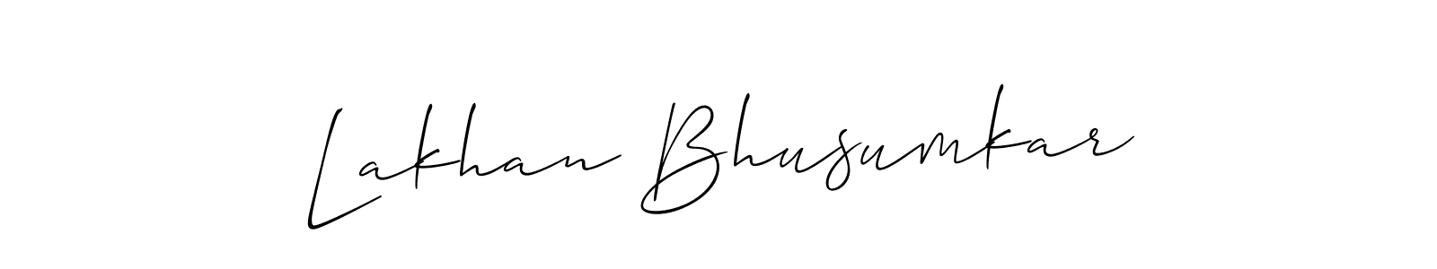 Here are the top 10 professional signature styles for the name Lakhan Bhusumkar. These are the best autograph styles you can use for your name. Lakhan Bhusumkar signature style 2 images and pictures png