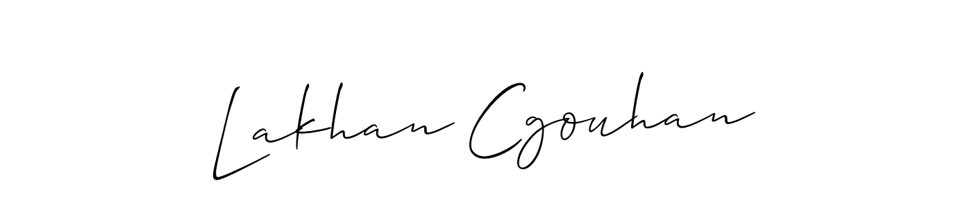 Also You can easily find your signature by using the search form. We will create Lakhan Cgouhan name handwritten signature images for you free of cost using Allison_Script sign style. Lakhan Cgouhan signature style 2 images and pictures png