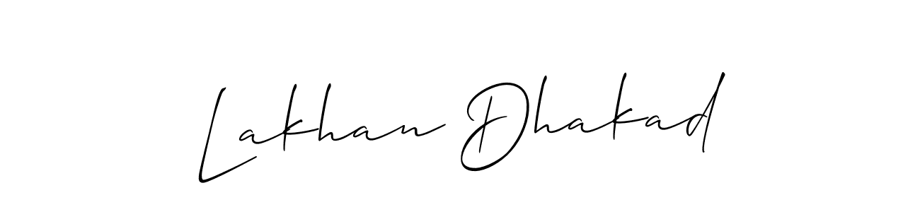 See photos of Lakhan Dhakad official signature by Spectra . Check more albums & portfolios. Read reviews & check more about Allison_Script font. Lakhan Dhakad signature style 2 images and pictures png