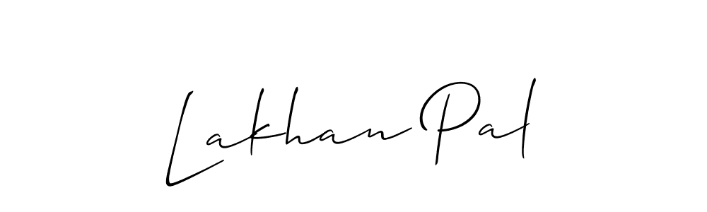 How to make Lakhan Pal signature? Allison_Script is a professional autograph style. Create handwritten signature for Lakhan Pal name. Lakhan Pal signature style 2 images and pictures png