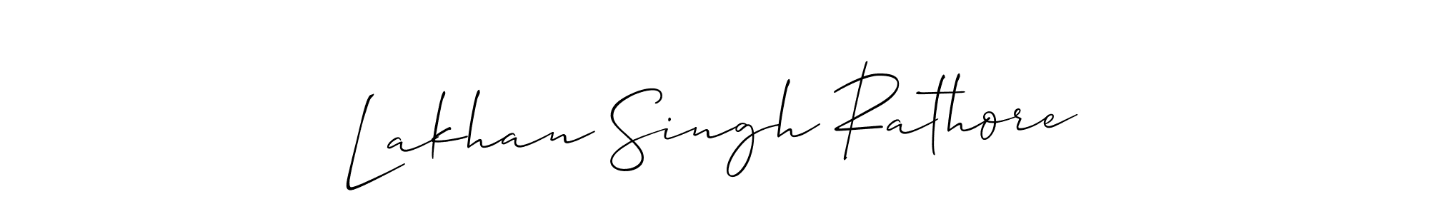 The best way (Allison_Script) to make a short signature is to pick only two or three words in your name. The name Lakhan Singh Rathore include a total of six letters. For converting this name. Lakhan Singh Rathore signature style 2 images and pictures png