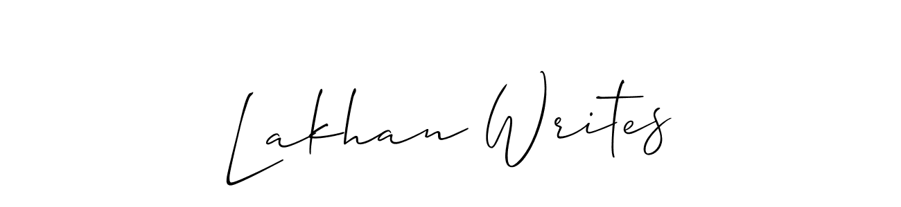 Check out images of Autograph of Lakhan Writes name. Actor Lakhan Writes Signature Style. Allison_Script is a professional sign style online. Lakhan Writes signature style 2 images and pictures png