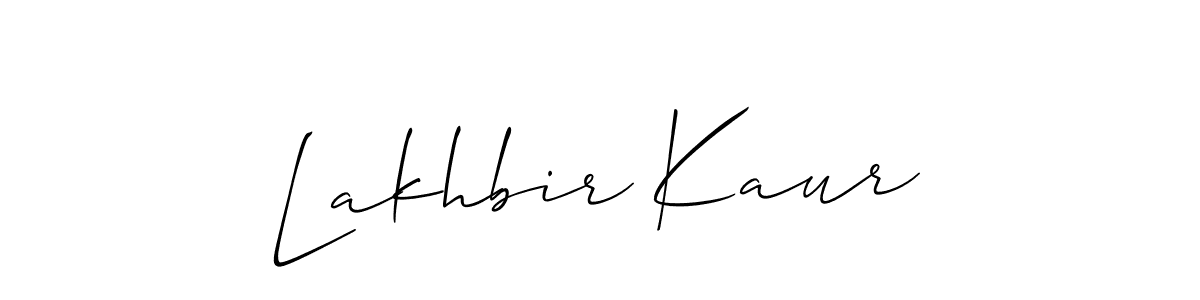 You should practise on your own different ways (Allison_Script) to write your name (Lakhbir Kaur) in signature. don't let someone else do it for you. Lakhbir Kaur signature style 2 images and pictures png
