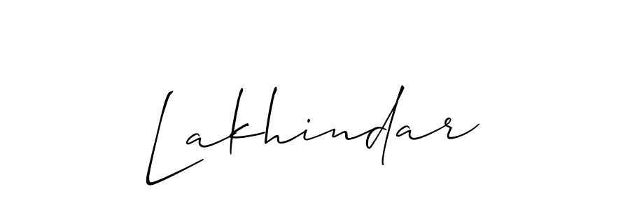 You should practise on your own different ways (Allison_Script) to write your name (Lakhindar) in signature. don't let someone else do it for you. Lakhindar signature style 2 images and pictures png
