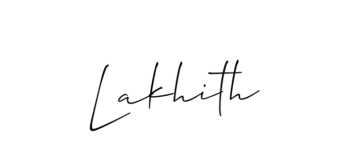 You should practise on your own different ways (Allison_Script) to write your name (Lakhith) in signature. don't let someone else do it for you. Lakhith signature style 2 images and pictures png