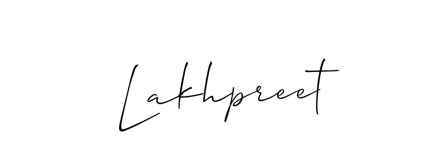 The best way (Allison_Script) to make a short signature is to pick only two or three words in your name. The name Lakhpreet include a total of six letters. For converting this name. Lakhpreet signature style 2 images and pictures png