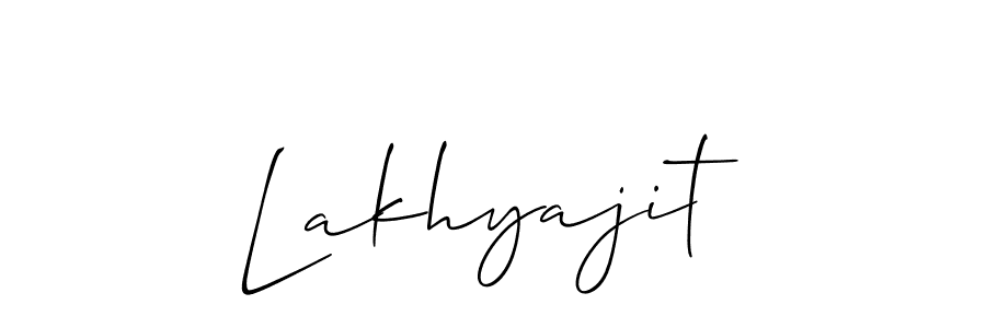 It looks lik you need a new signature style for name Lakhyajit. Design unique handwritten (Allison_Script) signature with our free signature maker in just a few clicks. Lakhyajit signature style 2 images and pictures png