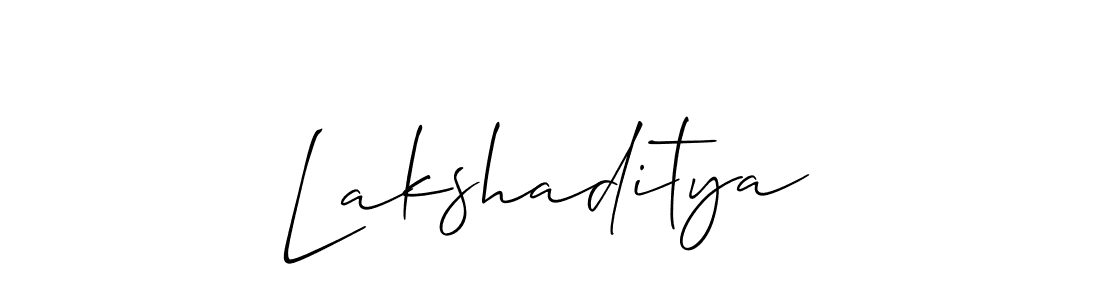 This is the best signature style for the Lakshaditya name. Also you like these signature font (Allison_Script). Mix name signature. Lakshaditya signature style 2 images and pictures png