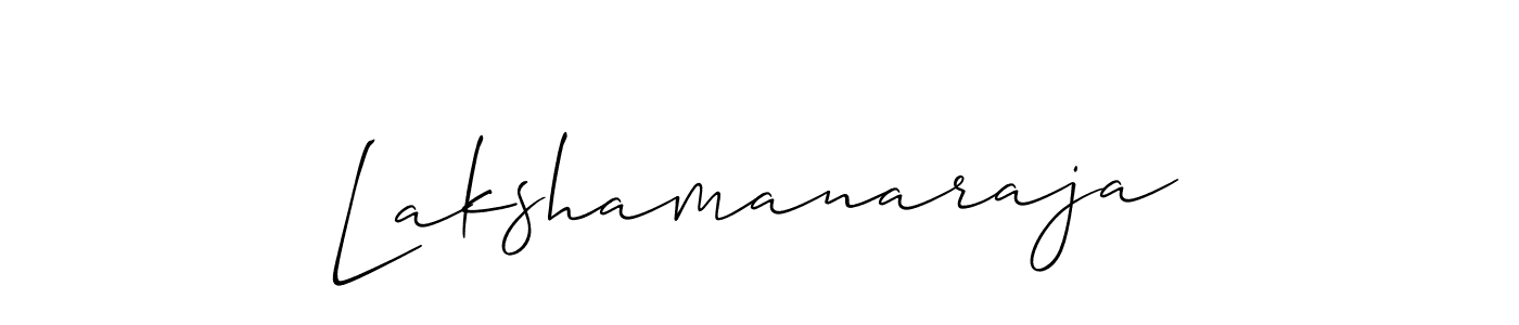 Lakshamanaraja stylish signature style. Best Handwritten Sign (Allison_Script) for my name. Handwritten Signature Collection Ideas for my name Lakshamanaraja. Lakshamanaraja signature style 2 images and pictures png