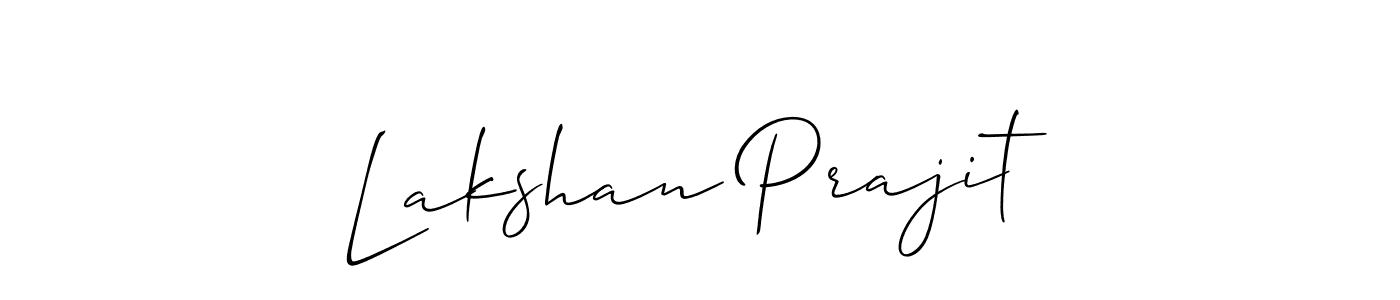 It looks lik you need a new signature style for name Lakshan Prajit. Design unique handwritten (Allison_Script) signature with our free signature maker in just a few clicks. Lakshan Prajit signature style 2 images and pictures png