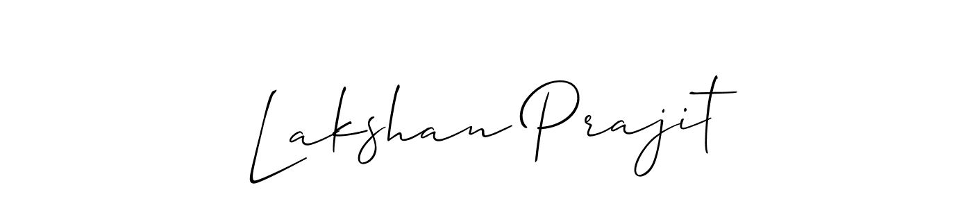 It looks lik you need a new signature style for name Lakshan Prajit. Design unique handwritten (Allison_Script) signature with our free signature maker in just a few clicks. Lakshan Prajit signature style 2 images and pictures png