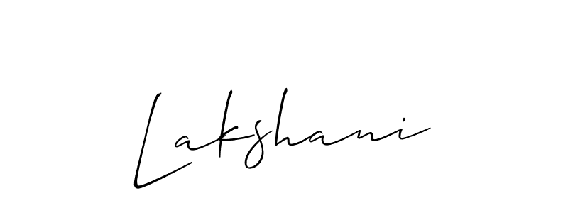 You should practise on your own different ways (Allison_Script) to write your name (Lakshani) in signature. don't let someone else do it for you. Lakshani signature style 2 images and pictures png