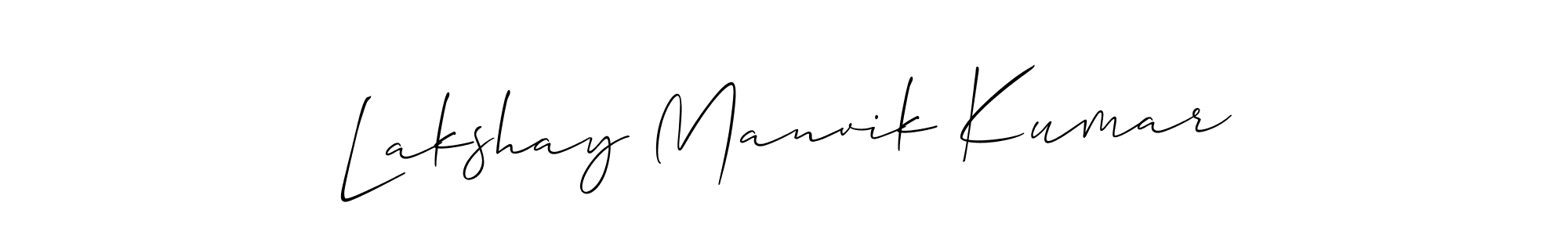 Once you've used our free online signature maker to create your best signature Allison_Script style, it's time to enjoy all of the benefits that Lakshay Manvik Kumar name signing documents. Lakshay Manvik Kumar signature style 2 images and pictures png