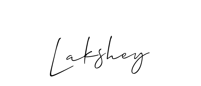 How to Draw Lakshey signature style? Allison_Script is a latest design signature styles for name Lakshey. Lakshey signature style 2 images and pictures png