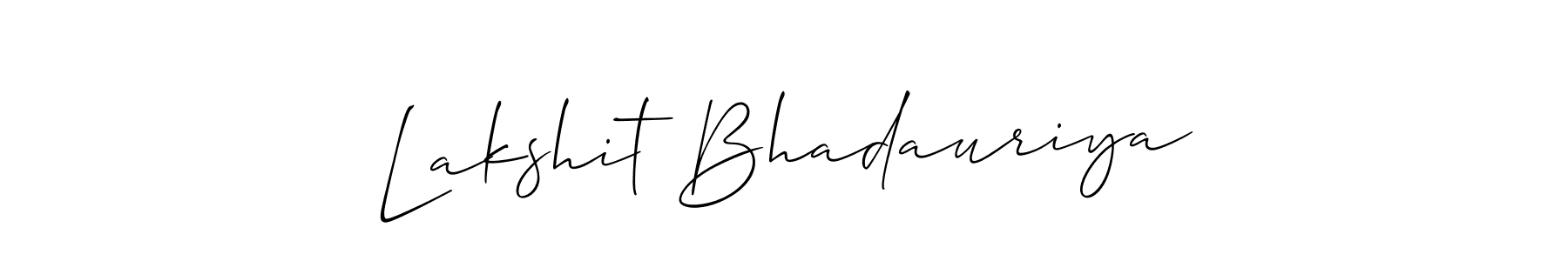Best and Professional Signature Style for Lakshit Bhadauriya. Allison_Script Best Signature Style Collection. Lakshit Bhadauriya signature style 2 images and pictures png