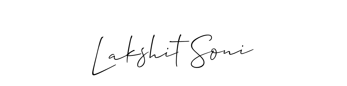 Check out images of Autograph of Lakshit Soni name. Actor Lakshit Soni Signature Style. Allison_Script is a professional sign style online. Lakshit Soni signature style 2 images and pictures png