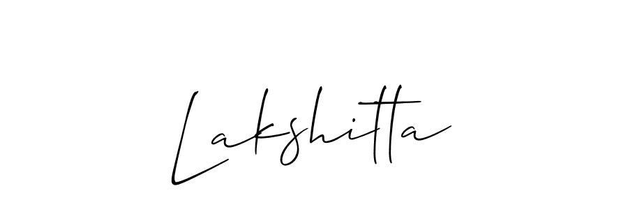 Check out images of Autograph of Lakshitta name. Actor Lakshitta Signature Style. Allison_Script is a professional sign style online. Lakshitta signature style 2 images and pictures png