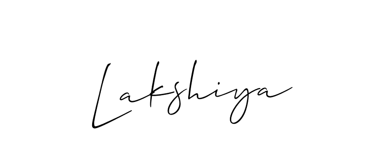 Also You can easily find your signature by using the search form. We will create Lakshiya name handwritten signature images for you free of cost using Allison_Script sign style. Lakshiya signature style 2 images and pictures png