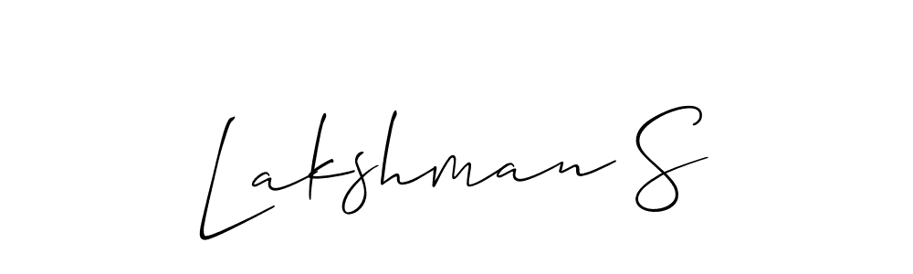 Here are the top 10 professional signature styles for the name Lakshman S. These are the best autograph styles you can use for your name. Lakshman S signature style 2 images and pictures png