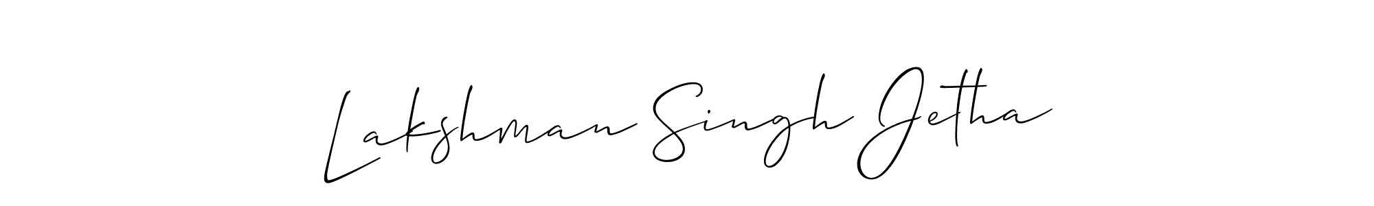 Once you've used our free online signature maker to create your best signature Allison_Script style, it's time to enjoy all of the benefits that Lakshman Singh Jetha name signing documents. Lakshman Singh Jetha signature style 2 images and pictures png