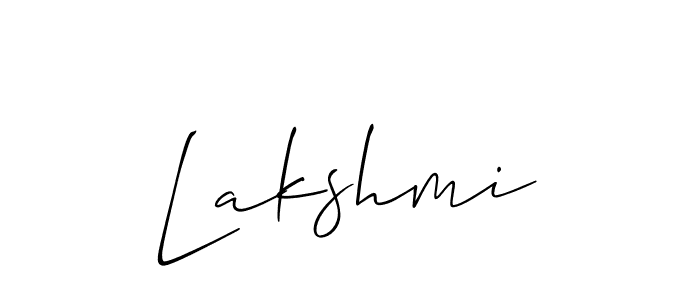 Make a beautiful signature design for name Lakshmi. With this signature (Allison_Script) style, you can create a handwritten signature for free. Lakshmi signature style 2 images and pictures png