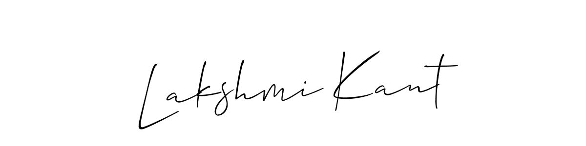 Once you've used our free online signature maker to create your best signature Allison_Script style, it's time to enjoy all of the benefits that Lakshmi Kant name signing documents. Lakshmi Kant signature style 2 images and pictures png