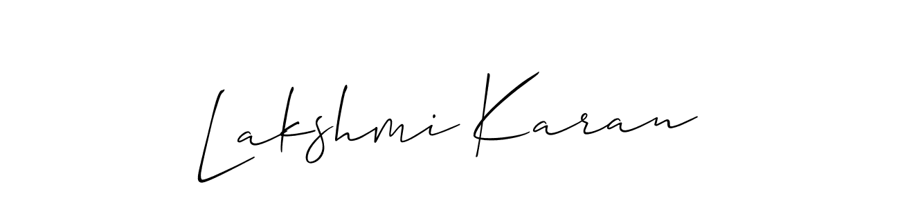 Check out images of Autograph of Lakshmi Karan name. Actor Lakshmi Karan Signature Style. Allison_Script is a professional sign style online. Lakshmi Karan signature style 2 images and pictures png