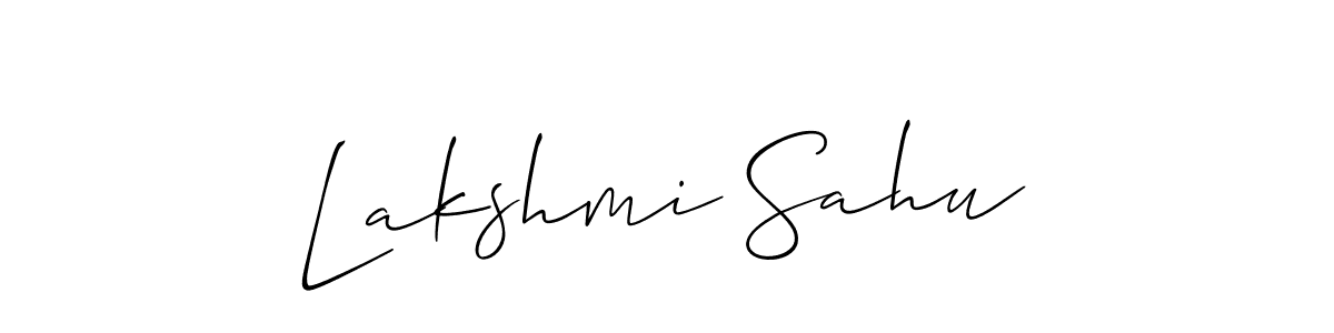 Best and Professional Signature Style for Lakshmi Sahu. Allison_Script Best Signature Style Collection. Lakshmi Sahu signature style 2 images and pictures png