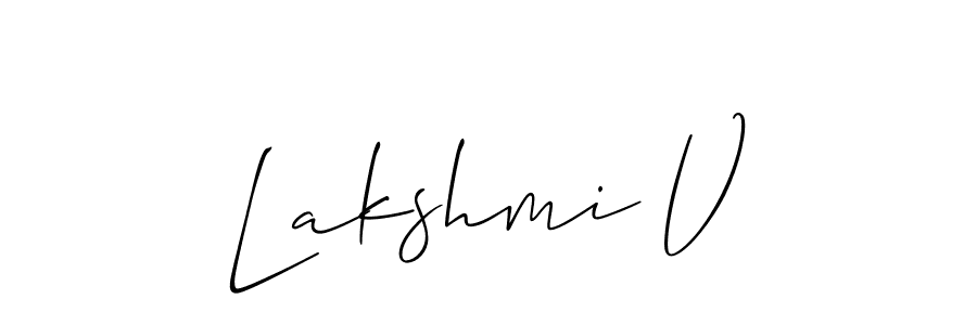 This is the best signature style for the Lakshmi V name. Also you like these signature font (Allison_Script). Mix name signature. Lakshmi V signature style 2 images and pictures png