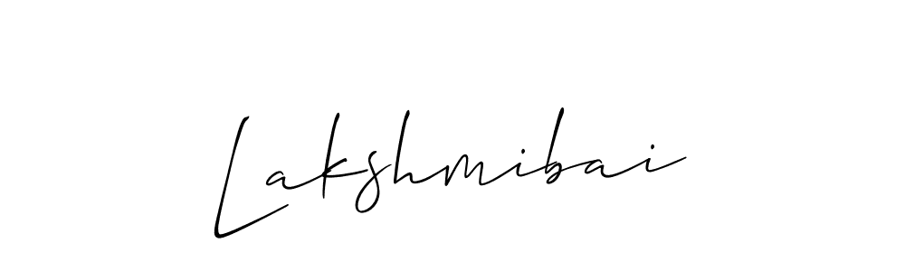 Make a short Lakshmibai signature style. Manage your documents anywhere anytime using Allison_Script. Create and add eSignatures, submit forms, share and send files easily. Lakshmibai signature style 2 images and pictures png