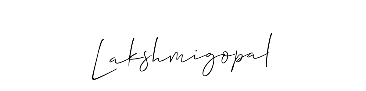 Also You can easily find your signature by using the search form. We will create Lakshmigopal name handwritten signature images for you free of cost using Allison_Script sign style. Lakshmigopal signature style 2 images and pictures png
