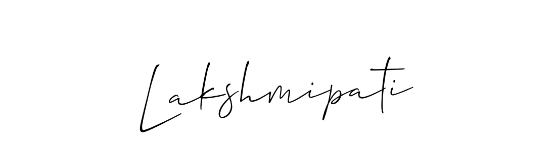 Also we have Lakshmipati name is the best signature style. Create professional handwritten signature collection using Allison_Script autograph style. Lakshmipati signature style 2 images and pictures png