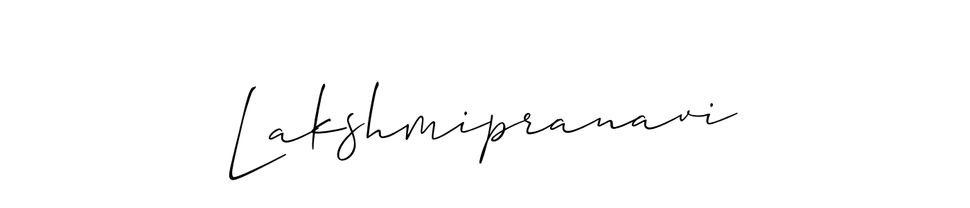 This is the best signature style for the Lakshmipranavi name. Also you like these signature font (Allison_Script). Mix name signature. Lakshmipranavi signature style 2 images and pictures png