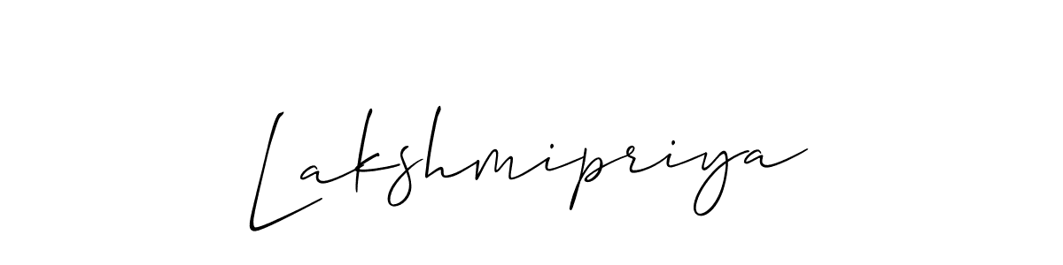 Once you've used our free online signature maker to create your best signature Allison_Script style, it's time to enjoy all of the benefits that Lakshmipriya name signing documents. Lakshmipriya signature style 2 images and pictures png