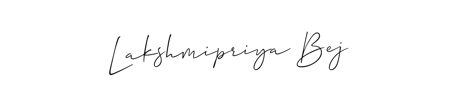 Here are the top 10 professional signature styles for the name Lakshmipriya Bej. These are the best autograph styles you can use for your name. Lakshmipriya Bej signature style 2 images and pictures png