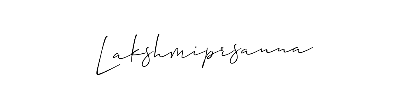Best and Professional Signature Style for Lakshmiprsanna. Allison_Script Best Signature Style Collection. Lakshmiprsanna signature style 2 images and pictures png