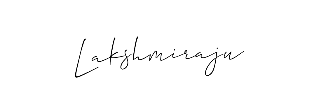 It looks lik you need a new signature style for name Lakshmiraju. Design unique handwritten (Allison_Script) signature with our free signature maker in just a few clicks. Lakshmiraju signature style 2 images and pictures png