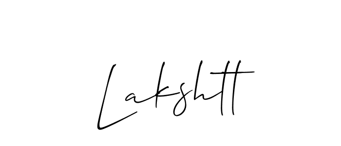 Make a short Lakshtt signature style. Manage your documents anywhere anytime using Allison_Script. Create and add eSignatures, submit forms, share and send files easily. Lakshtt signature style 2 images and pictures png