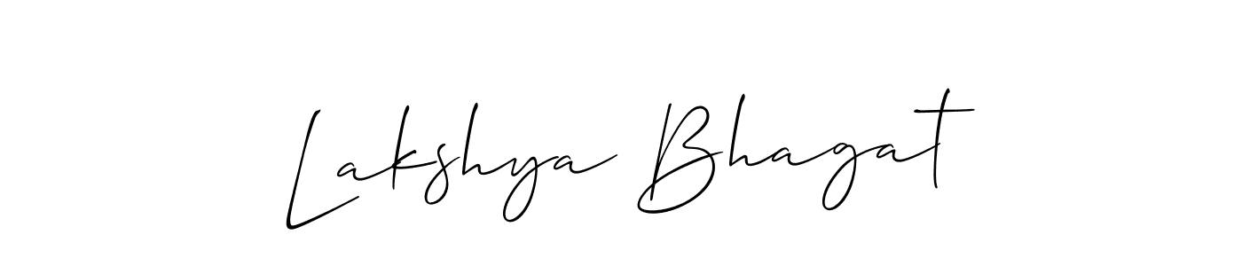 You can use this online signature creator to create a handwritten signature for the name Lakshya Bhagat. This is the best online autograph maker. Lakshya Bhagat signature style 2 images and pictures png