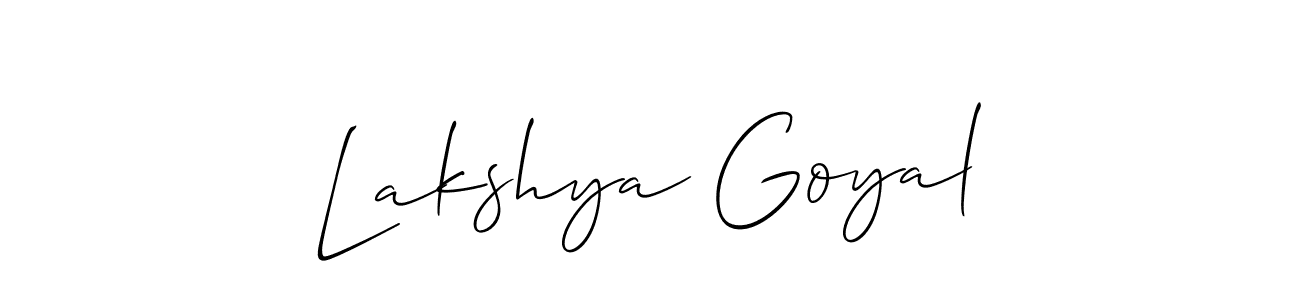 You can use this online signature creator to create a handwritten signature for the name Lakshya Goyal. This is the best online autograph maker. Lakshya Goyal signature style 2 images and pictures png