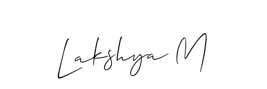 Make a beautiful signature design for name Lakshya M. Use this online signature maker to create a handwritten signature for free. Lakshya M signature style 2 images and pictures png