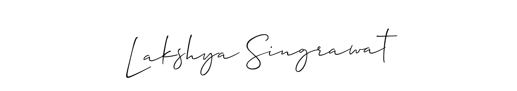 Check out images of Autograph of Lakshya Singrawat name. Actor Lakshya Singrawat Signature Style. Allison_Script is a professional sign style online. Lakshya Singrawat signature style 2 images and pictures png