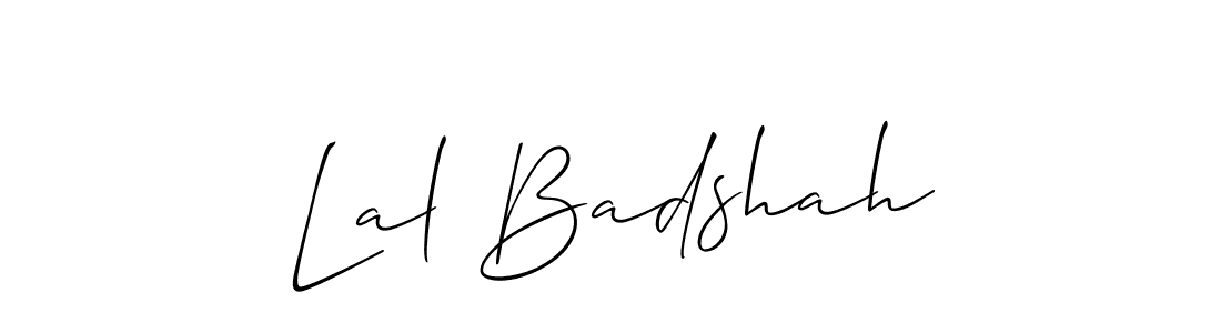 You should practise on your own different ways (Allison_Script) to write your name (Lal Badshah) in signature. don't let someone else do it for you. Lal Badshah signature style 2 images and pictures png