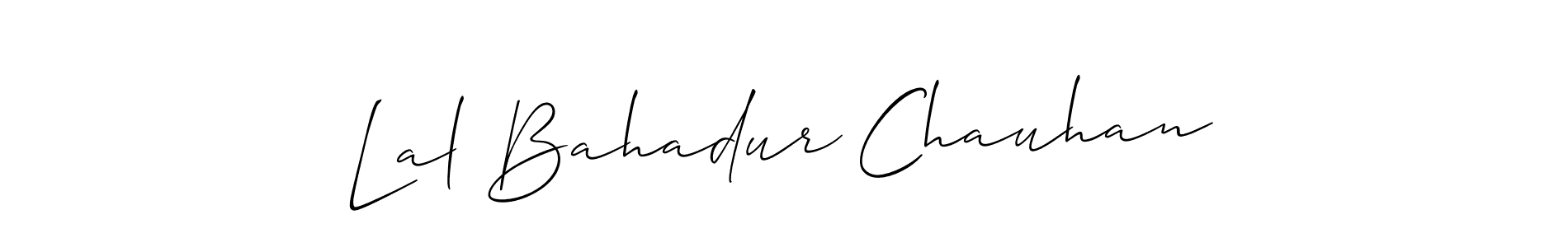 Make a beautiful signature design for name Lal Bahadur Chauhan. Use this online signature maker to create a handwritten signature for free. Lal Bahadur Chauhan signature style 2 images and pictures png