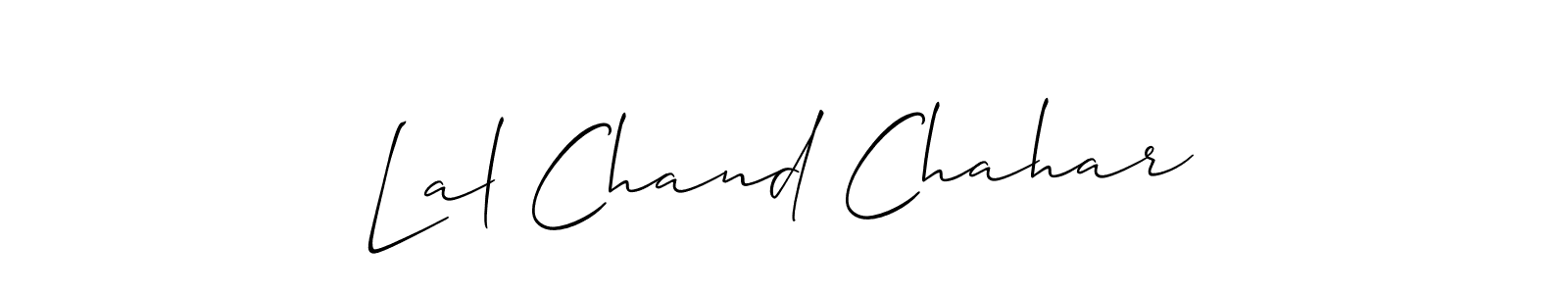 Make a beautiful signature design for name Lal Chand Chahar. Use this online signature maker to create a handwritten signature for free. Lal Chand Chahar signature style 2 images and pictures png